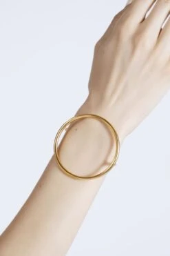 Mam Originals Shop 2 Gold Bangle With Large Circle
