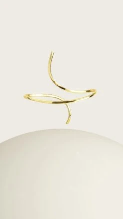 Gold Spiral Anklet -Mam Originals Shop 10 ty5agp