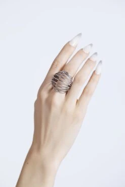 Silver Coil Sphere Ring -Mam Originals Shop 113 NEW ORBIT 1981 Verde nsltpe a61473ad b616 40d7 9a52 233db28737e6