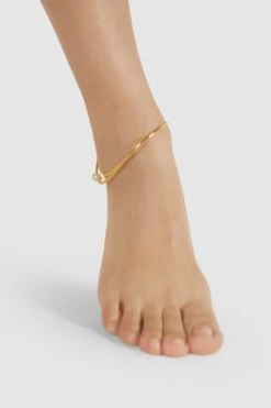 Gold Pearl Ankle Bracelet -Mam Originals Shop 119 39 EARTH ZALANDO0381 jtdj3t