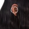 Silver Perfect Circular Ear Cuff