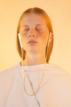 Gold Long Chain Ear Cuff