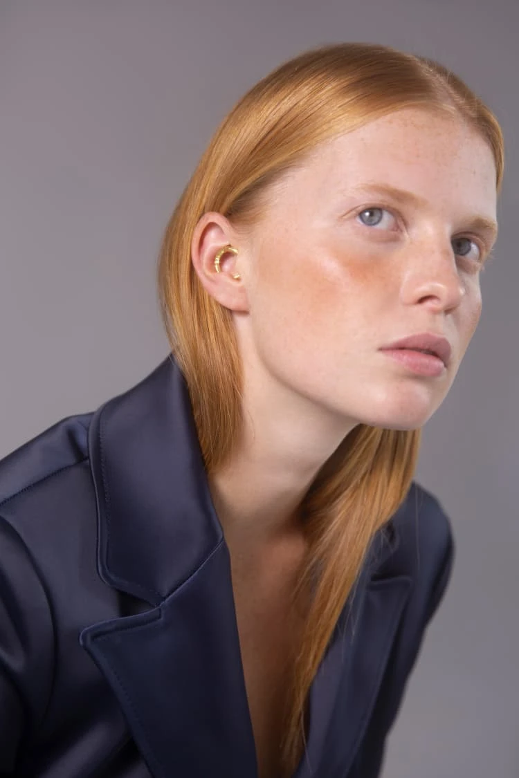 Gold Daith Earring 2 Gold Daith Earring - Image 2