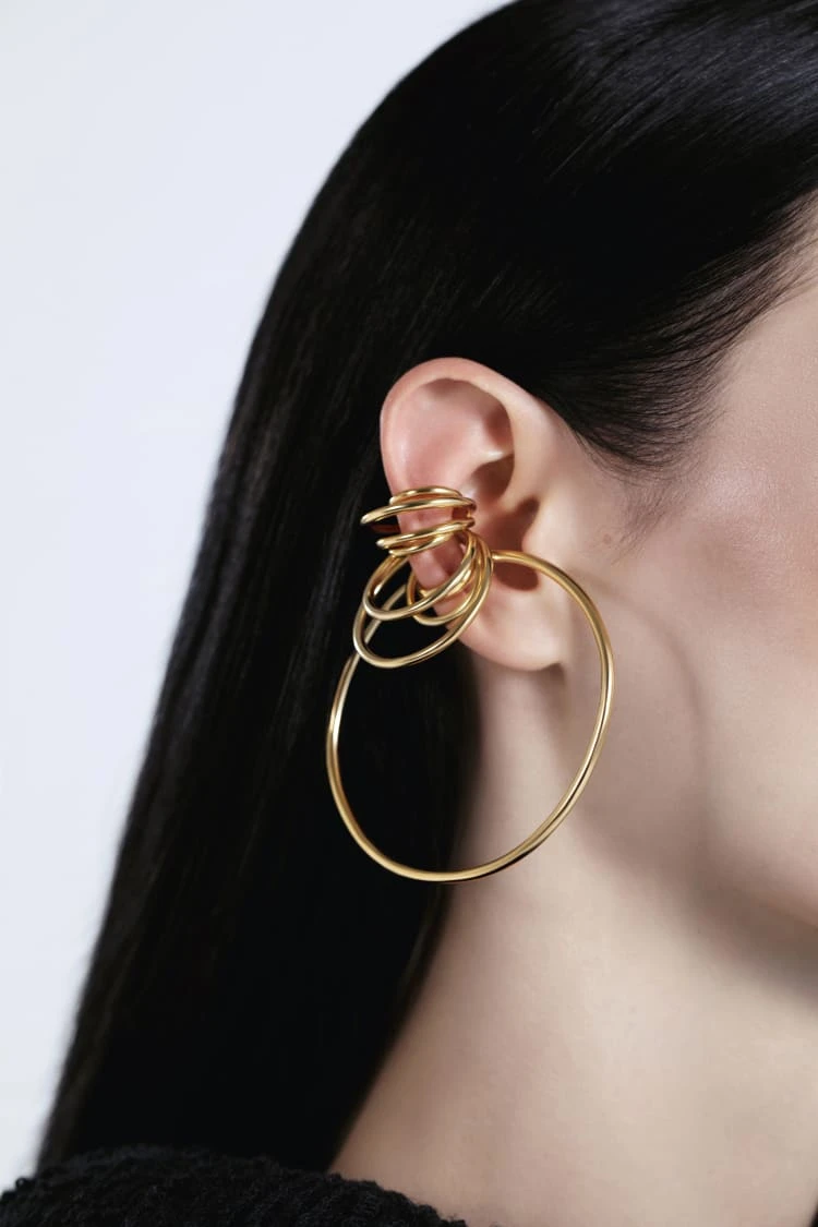 Set Of Coils Ear Cuff 2 Set Of Coils Ear Cuff - Image 2