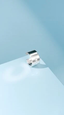 Silver Round Ear Cuff -Mam Originals Shop 13 gpodkm