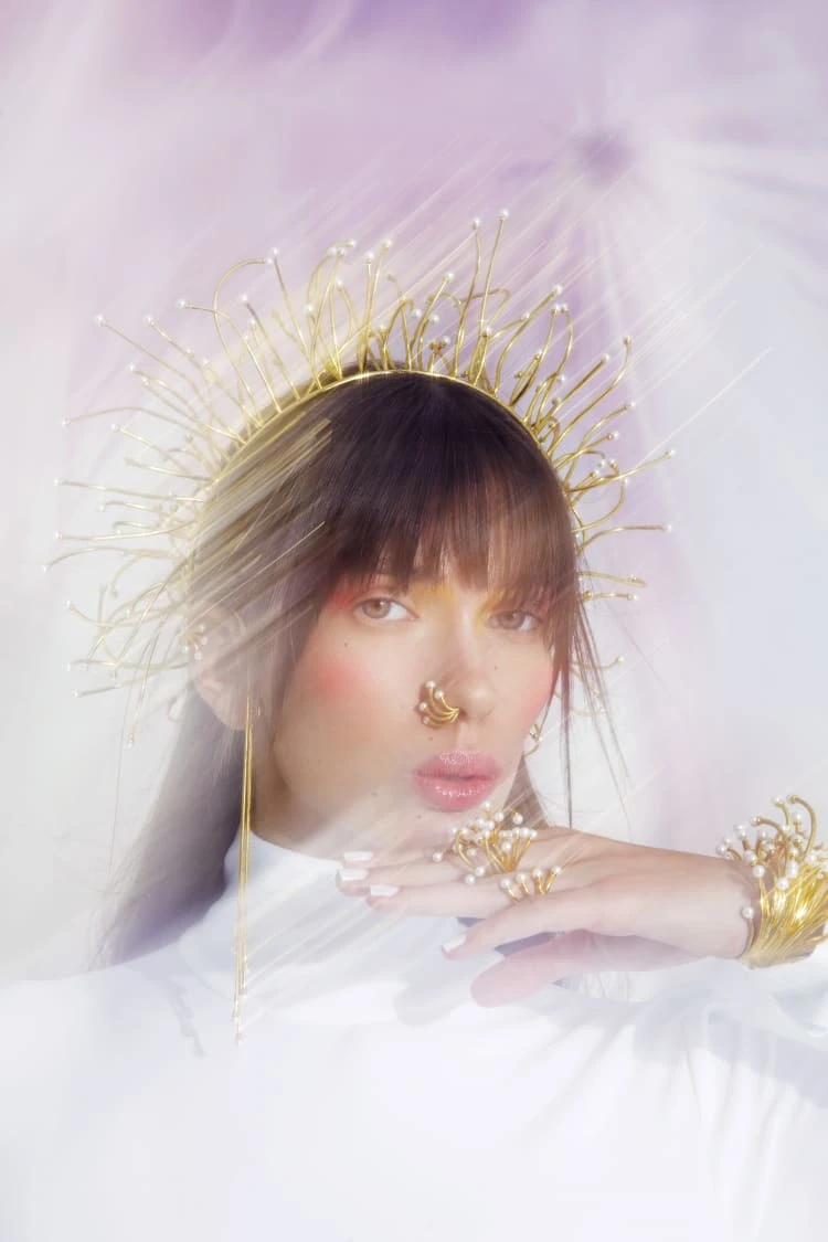 Mini Pearls Headband 5 Mini Pearls Headband - Image 5