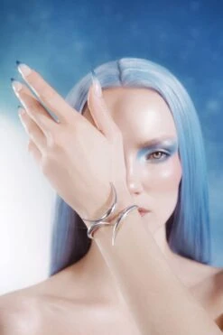 Silver Spiked Bracelet -Mam Originals Shop 15 62 MAM COMET1268 ui04bl