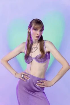 Silver Big Heart Love Necklace -Mam Originals Shop 16 HEARTS4208 qdjkah 1