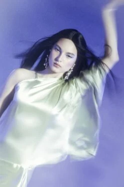 Large Silver Butterfly Earring -Mam Originals Shop 18 MAM BUTTERFLY1534 mlj99t