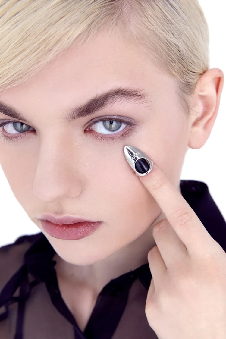 Minimalist Silver Nail Ring 1 Minimalist Silver Nail Ring