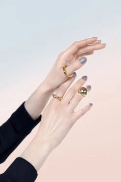 Gold Simple Ring 6 Gold Simple Ring -Mam Originals Shop 18 SIXNFIVE8355 291 iotpig