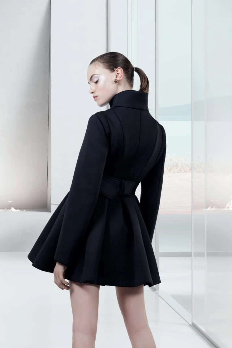 Gold Ball Ear Cuff 2 Gold Ball Ear Cuff - Image 2