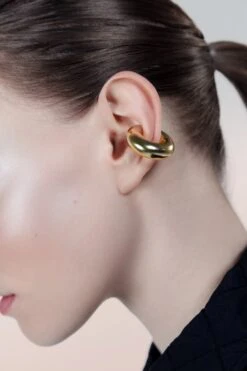 Gold Thick Ear Cuff -Mam Originals Shop 18 SIXNFIVE9868 571 vdfdgb