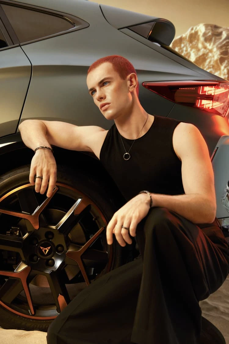 MAM | CUPRA Voronoi Bracelet In Ruthenium And Copper Details 2 MAM | CUPRA Voronoi Bracelet In Ruthenium And Copper Details - Image 2