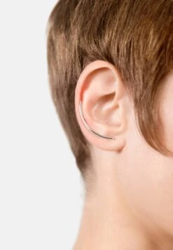 Silver Climber Earring