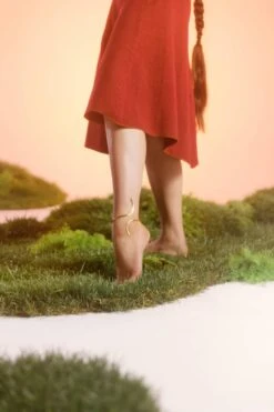 Gold Spiral Anklet -Mam Originals Shop 20 39 EARTH0761 brl7on