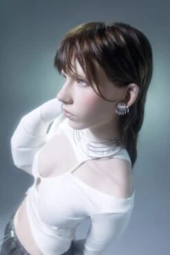 Silver Spiral Earring -Mam Originals Shop 21 SPAIN ROSEGOLD3710 lcgnxi