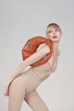 Rust Leather Handbag