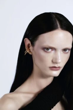 Silver Set Of Ear Climber And Cuffs 7 Silver Set Of Ear Climber And Cuffs -Mam Originals Shop 22 NEW ORBIT 0386 Verde 6 lelqbb