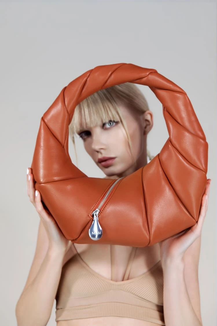 Rust Leather Handbag 10 Rust Leather Handbag - Image 10