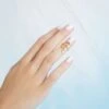 Pearl Tiara Nail Ring