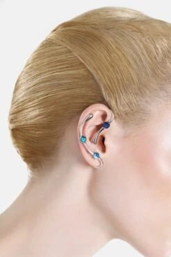 Casa Batlló Full Earcuff In Silver