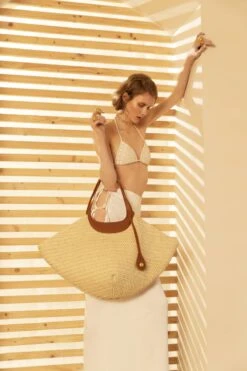 Woven Beach Bag -Mam Originals Shop 26 RAFFIA23 0611 msibel
