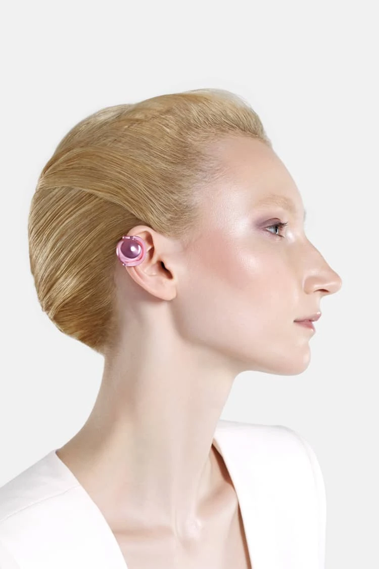 Casa Batlló Ball Earcuff In Rose 2 Casa Batlló Ball Earcuff In Rose - Image 2