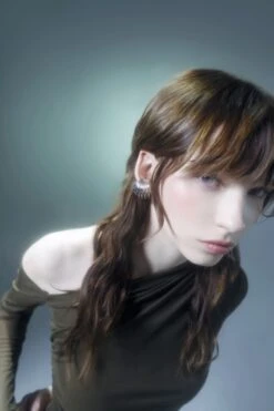 Silver Spiral Earring -Mam Originals Shop 27 SPAIN ROSEGOLD3796 uzuln7