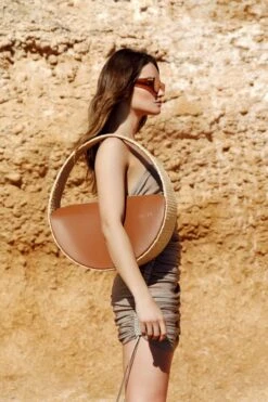 Raffia Round Medium Bag -Mam Originals Shop 28 BASKETS0012 plw5j2