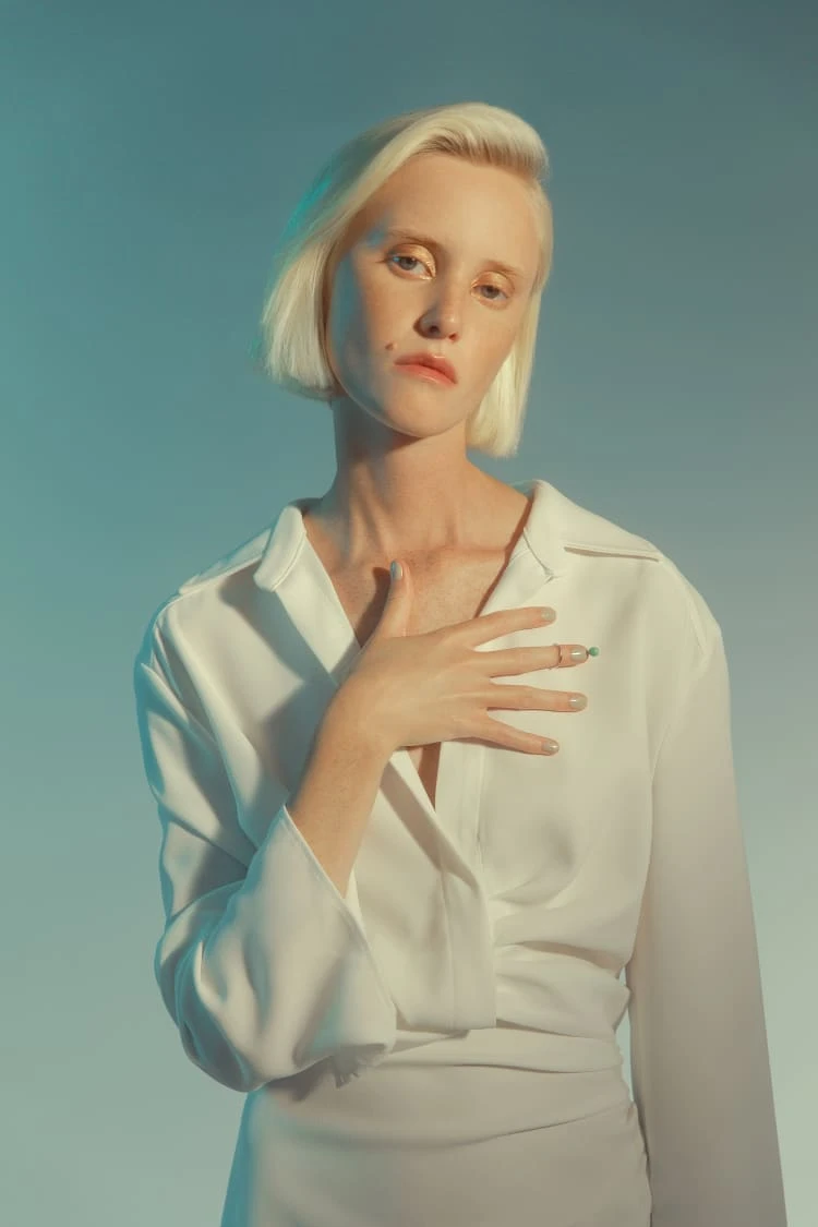 Silver Nail Ring With Stone 3 Silver Nail Ring With Stone - Image 3