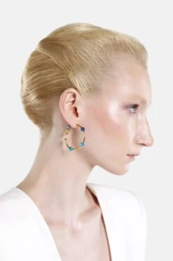 Casa Batlló Hoop Earrings In Gold -Mam Originals Shop 3 BATLLO 0022 wxgxwr