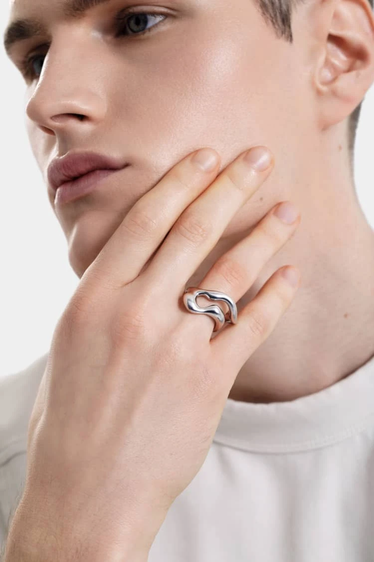 Freeform Silver Ring 1 Freeform Silver Ring