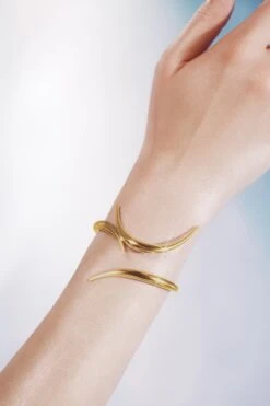Gold Spiked Bracelet