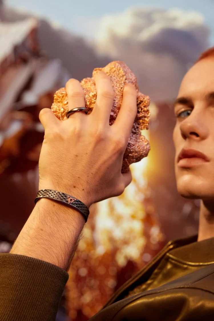 MAM | CUPRA Parametric Bracelet L Size In Ruthenium And Copper Details 2 MAM | CUPRA Parametric Bracelet L Size In Ruthenium And Copper Details - Image 2