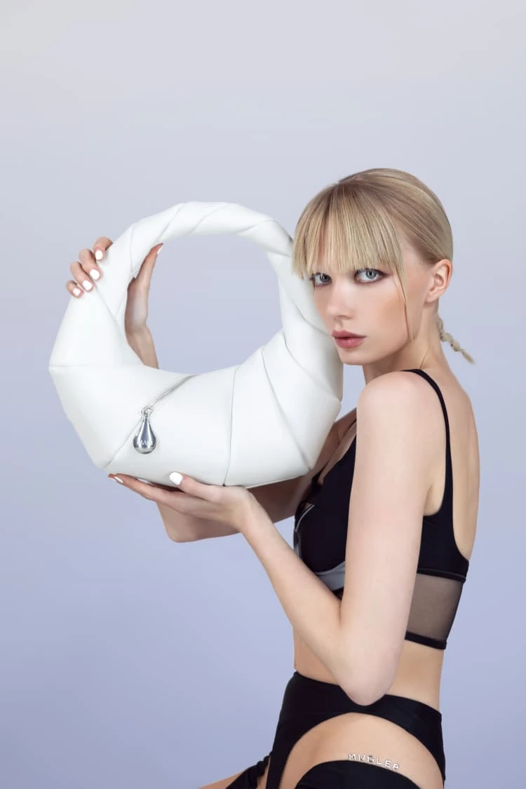 White Leather Handbag 1 White Leather Handbag