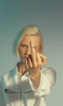 Silver Nail Ring -Mam Originals Shop 36 MAKEUP1555 kk2pkc