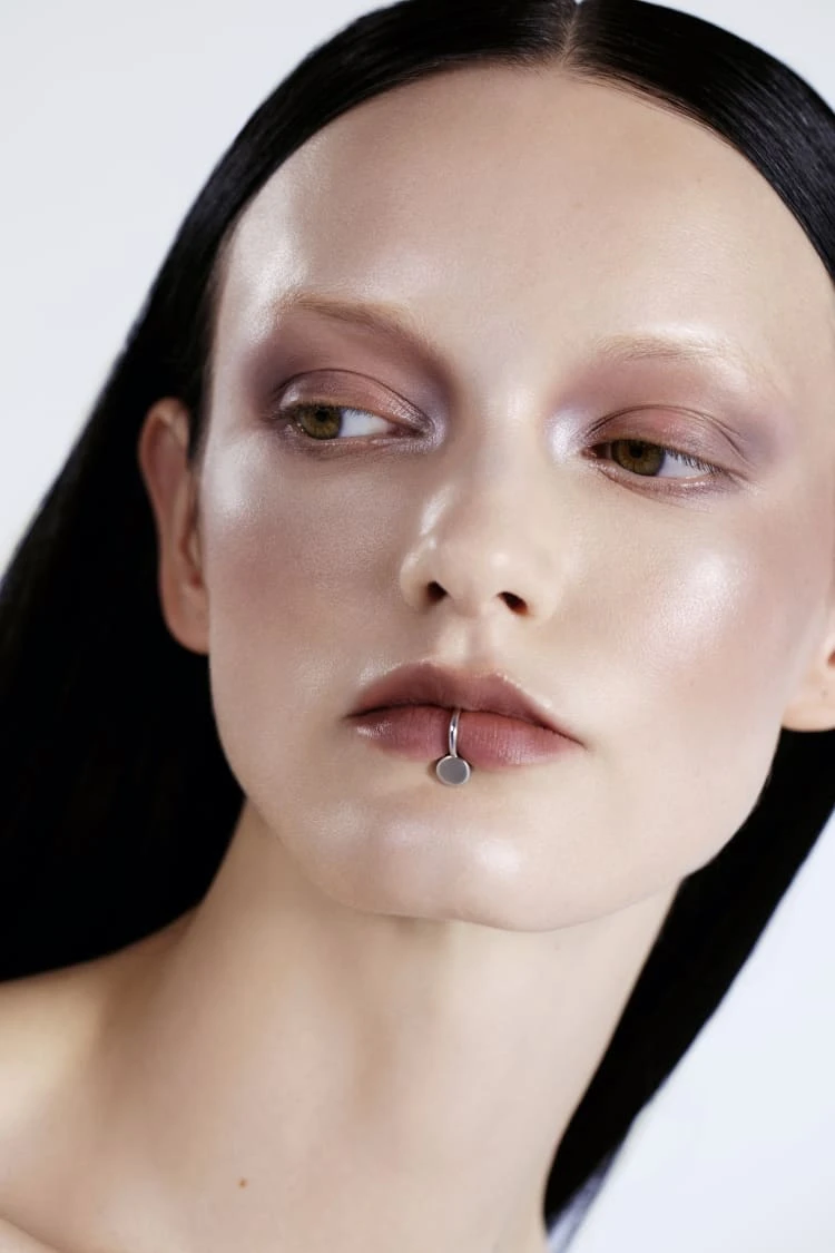 Silver Lip Cuff Jewelry 2 Silver Lip Cuff Jewelry - Image 2