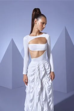 Silver Ear Cuff With Draped Chain 5 Silver Ear Cuff With Draped Chain -Mam Originals Shop 37 VIV1627 cdcs7z