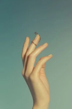 Silver Nail Ring -Mam Originals Shop 38 MAKEUP1575 pposv0