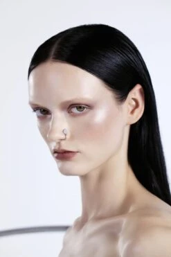 Silver Lip Cuff Jewelry