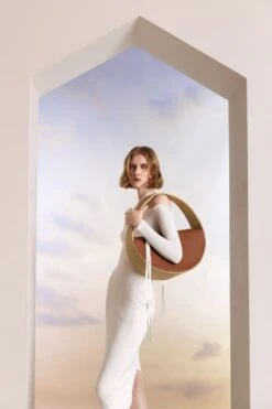 Medium Round Raffia Bag -Mam Originals Shop 38 RAFFIA23 0821 wwt48t