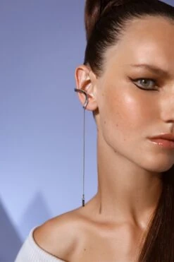 Silver Unique Ear Cuff