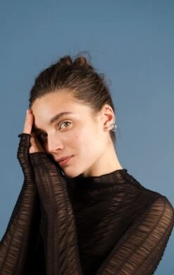 Silver Ear Cuff Jewelry Set -Mam Originals Shop 385 1 gjsner