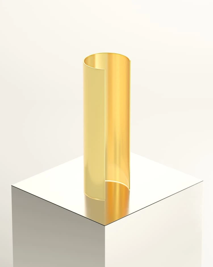 Large Gold Ponytail Cuff 3 Large Gold Ponytail Cuff - Image 3