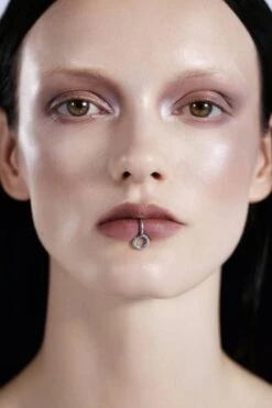 Silver Rounded Lip Cuff Jewelry