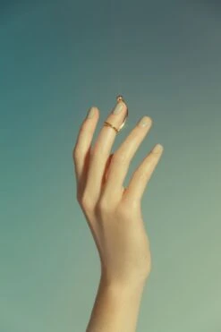 Gold Nail Ring 6 Gold Nail Ring -Mam Originals Shop 42 MAKEUP1632 hccexh