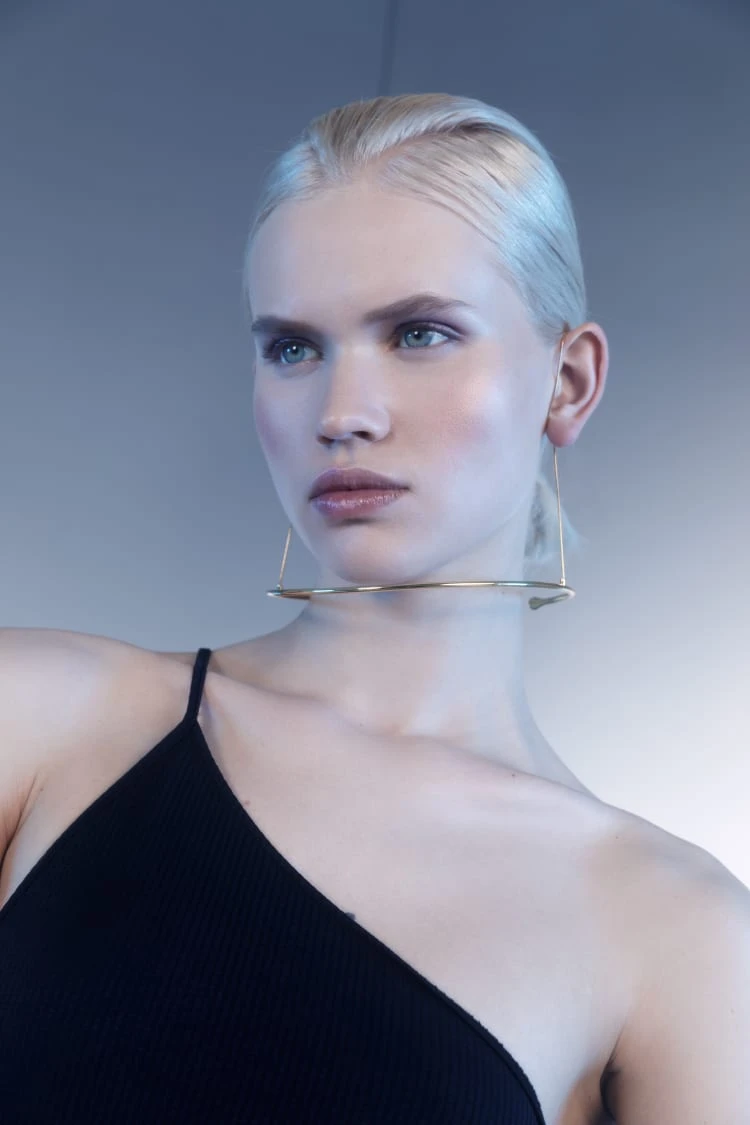 Gold Unique Necklace 4 Gold Unique Necklace - Image 4