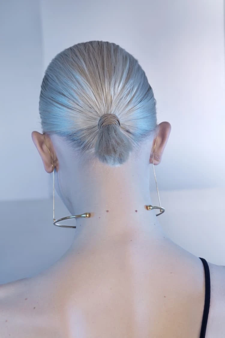 Gold Unique Necklace 3 Gold Unique Necklace - Image 3