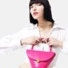Pink Flap Bag